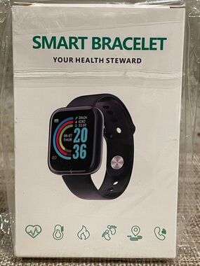 🎉 Smart Bracelet -RoHS NIB Black